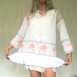 Cupio Linen Tunic / Cover Up